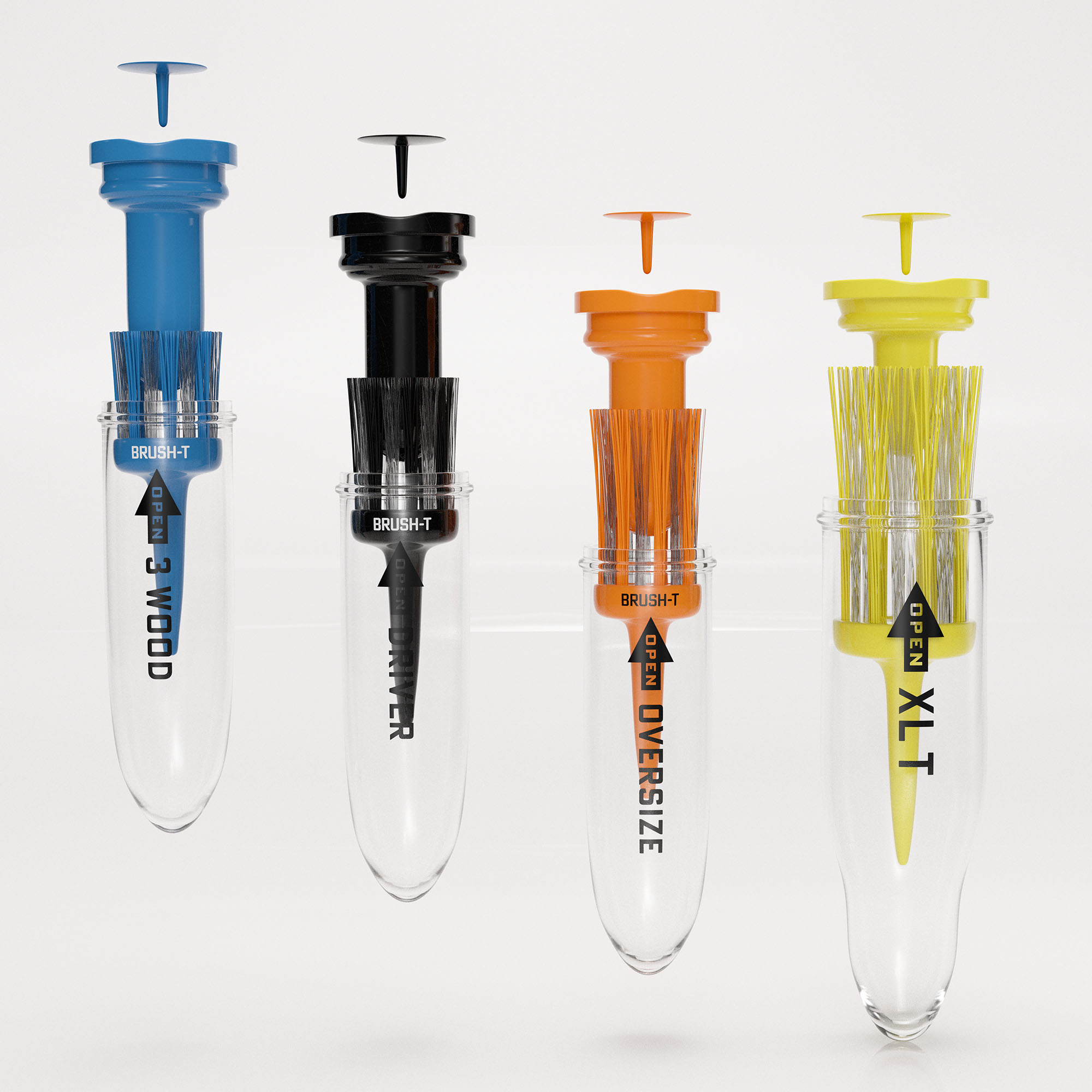 Brush-T Golf Tees